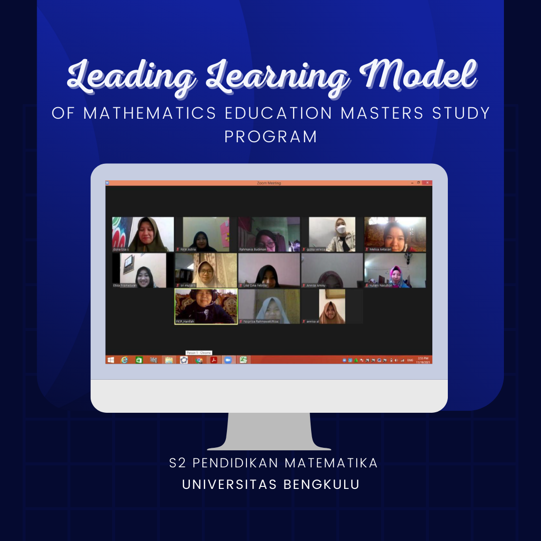 Project Based Learning as a Leading Learning Model for the Mathematics Education Masters Study Program